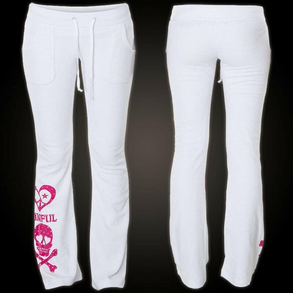 Affliction Pants - Sinful AFFLICTION Women's Sweatpants LUNAR Pant
